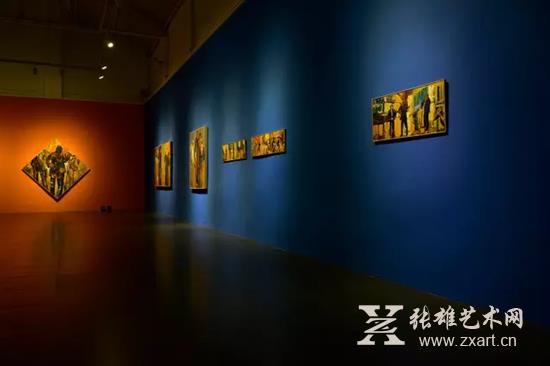“对画——色彩与音符的一次邂逅”石煜作品展展览现场