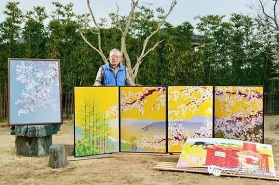 日本退休老人用Excel制作出美轮美奂的图景