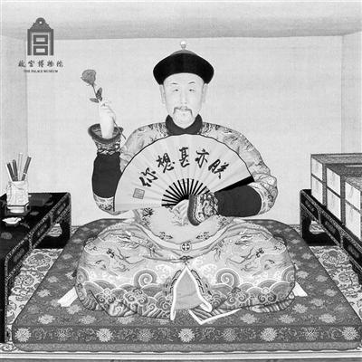 网店“故宫淘宝”“朕亦甚想你”折扇的图案