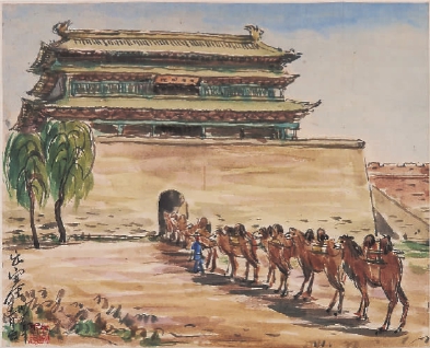   出塞  王子云