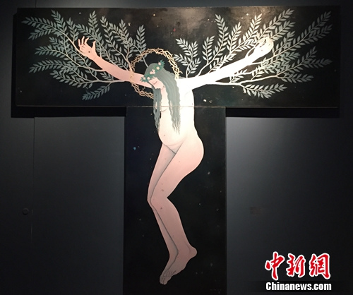 “四时光纪”牟林童个展北京hi艺术中心开幕