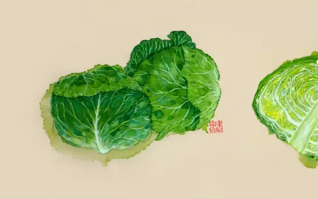 老树画画关于食物的诗与画（图）
