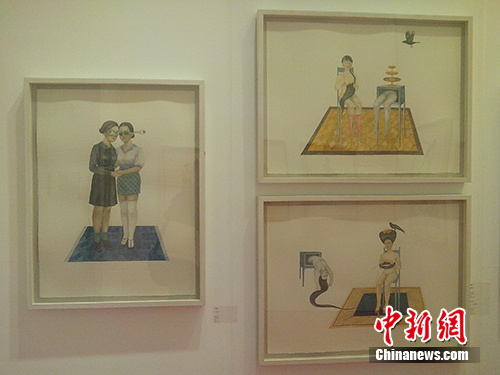 Hi21冬季艺术展现场。宋宇晟 摄