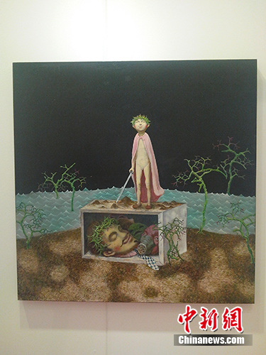 Hi21冬季艺术展现场。宋宇晟 摄