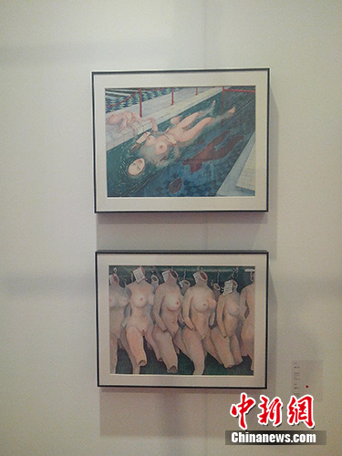 Hi21冬季艺术展现场。宋宇晟 摄