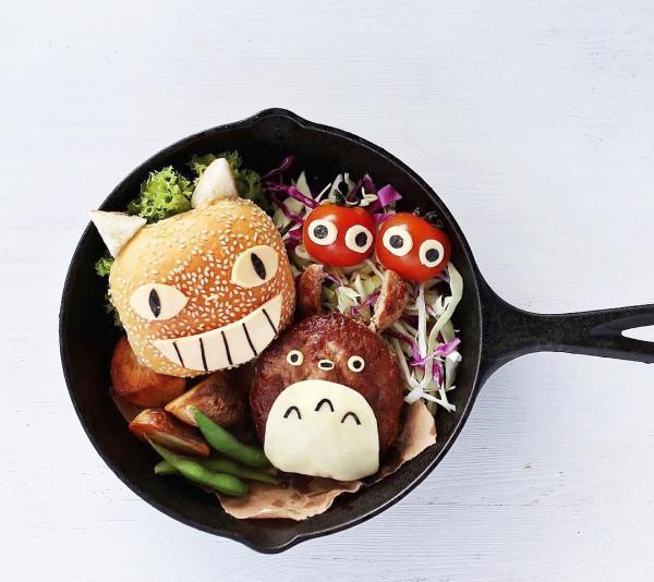 看了不舍得吃的食物艺术