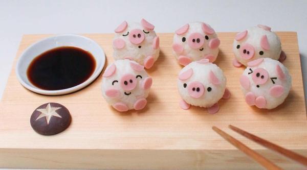 看了不舍得吃的食物艺术