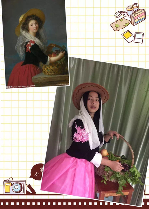 脑洞大开：看小学们的“世界名画模仿秀”