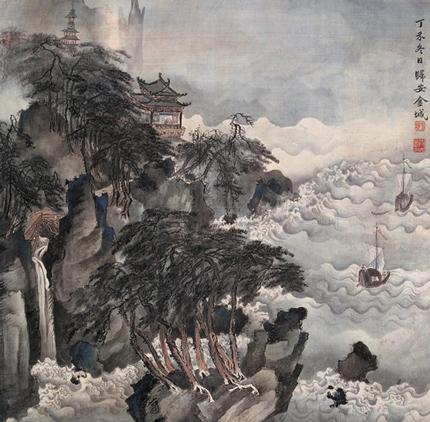   归帆图金城（资料图）