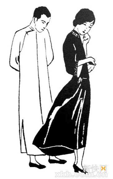 ■张爱玲绘画作品。