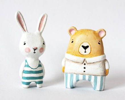 萌翻了！设计师Sweetbestiary的Q版玩偶陶艺设计