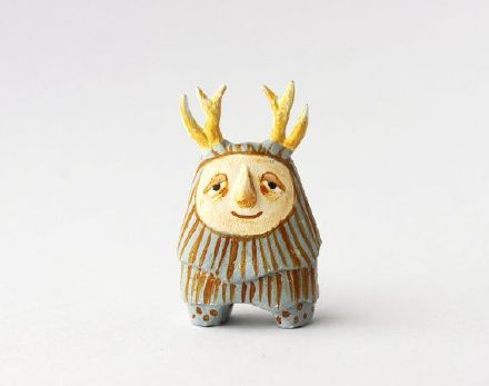 萌翻了！设计师Sweetbestiary的Q版玩偶陶艺设计