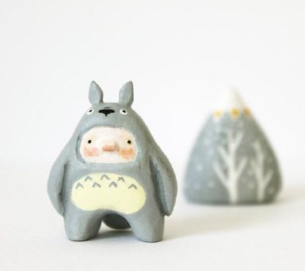 萌翻了！设计师Sweetbestiary的Q版玩偶陶艺设计