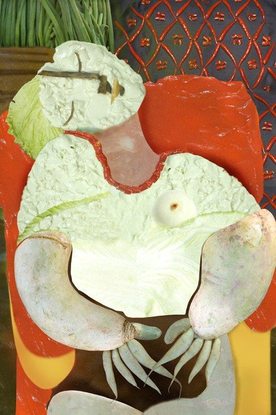 当蔬菜遇上世界名画