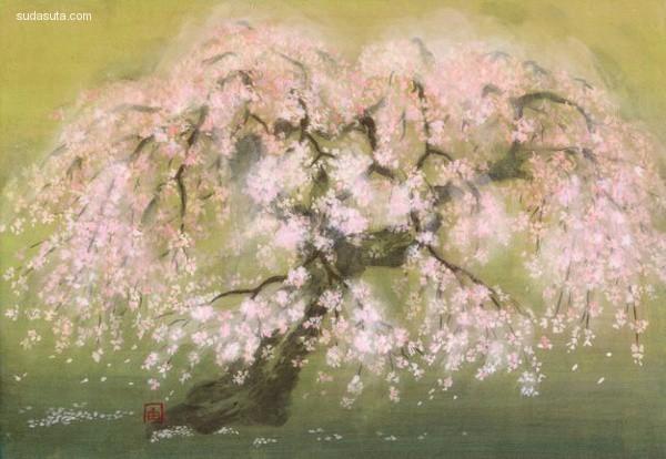 日本艺术家禅意十足的手绘艺术作品