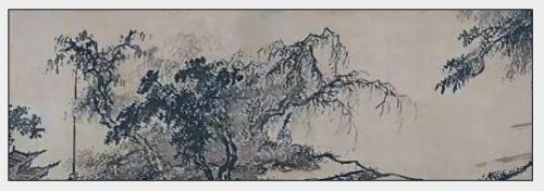 戴进《烟水生涯》局部