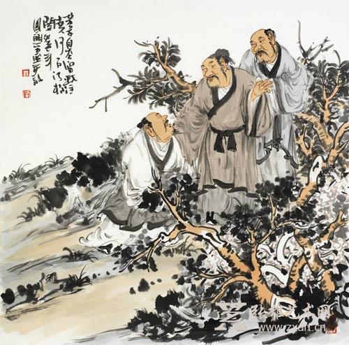 王国兴人物画作品