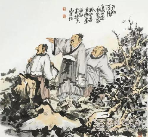 王国兴人物画作品