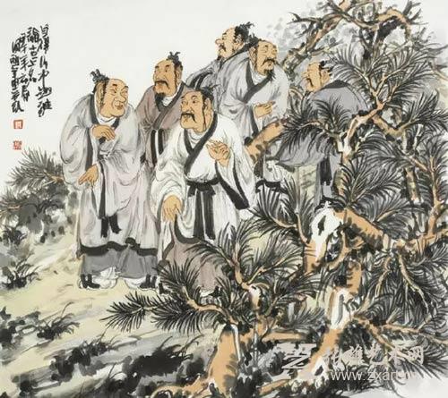 王国兴人物画作品
