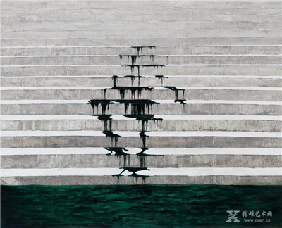 宋易格 阶 布面油画 145×180cm 2010