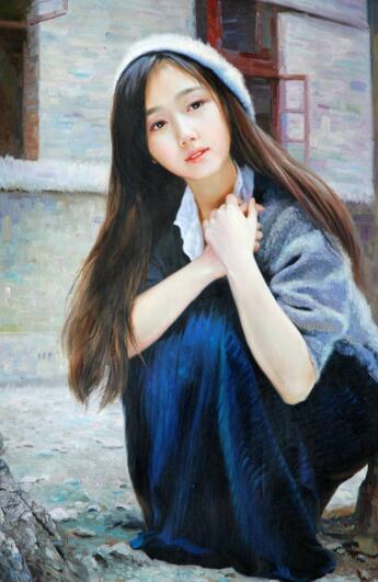 来看看朝鲜画家笔下的美女（组图）