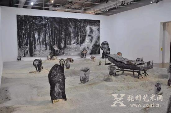 安塞尔姆•基弗回顾展展览现场