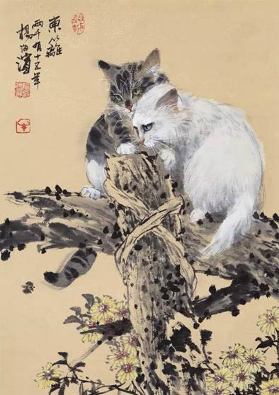 《东篱》 杨海滨 46x69cm