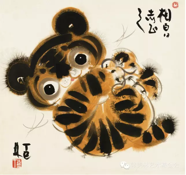 惹人怜爱！韩美林动物水墨作品欣赏