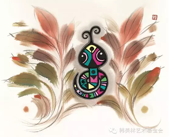 惹人怜爱！韩美林动物水墨作品欣赏