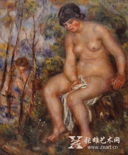 《入浴者》 塞尔维亚国家博物馆 正在上海展出