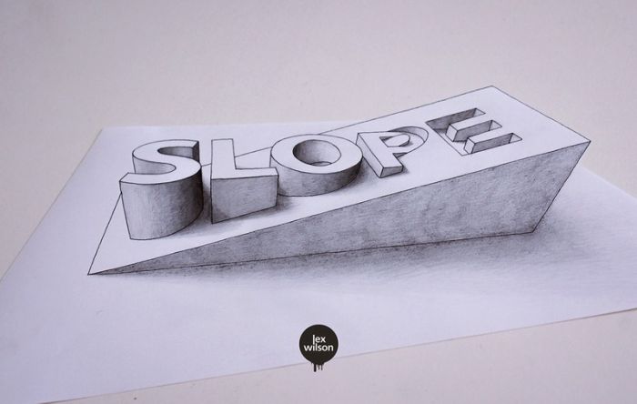 逼真立体3D字体设计：仿佛可以触摸到