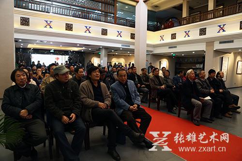笔墨文心•杨浩石写意国画观摩展在张雄书画院美术馆隆重开幕