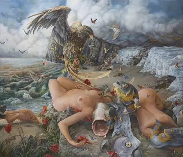 美国画家 Hannah Yata 的另类怪异