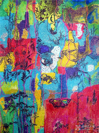 DW,No1,20x30,纸本设色，2012