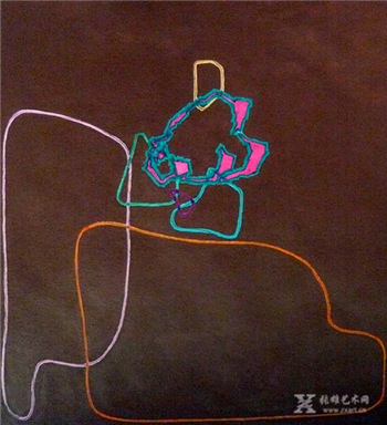 SS(2),No4,20x17 纸本设色 2014