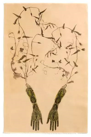 她用蜡烛画出诗意的生命轮回