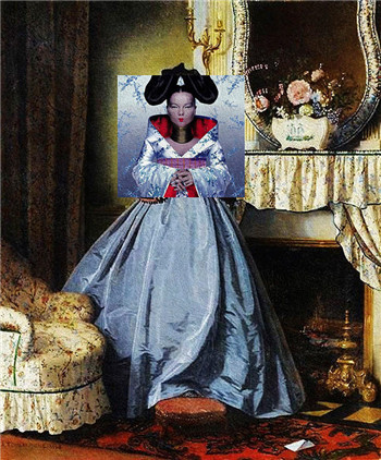  封面歌手：Björk，背景画家：Auguste Toulmouche。