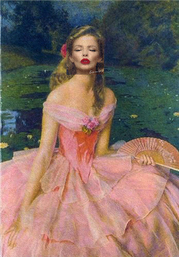 封面歌手：Kylie Minogue，背景画家：Frank Cadogan Cowper。