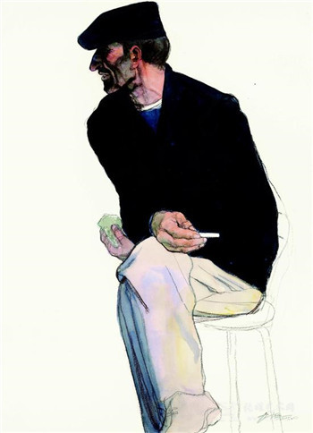 喜欢交流的塔吉克老师 2015年 110×152cm