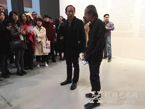 黄永砅《蛇杖Ⅲ：左开道岔》个展在上海当代艺术博物馆开幕