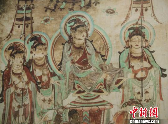 敦煌壁画艺术精品。