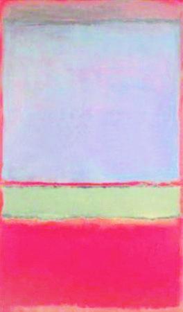 抽象派画家罗斯科（Mark Rothko）的《第6号（紫色、绿色和红色）》