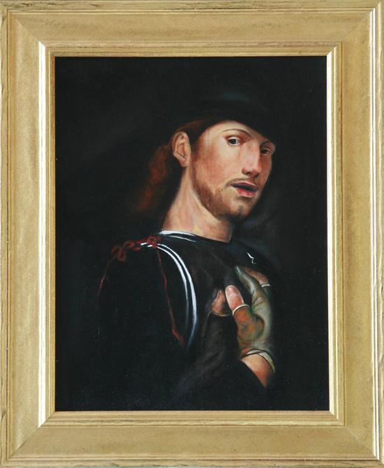   Giorgione, Portrait of an Archer. National Gallery of Scotland, Edinburgh.