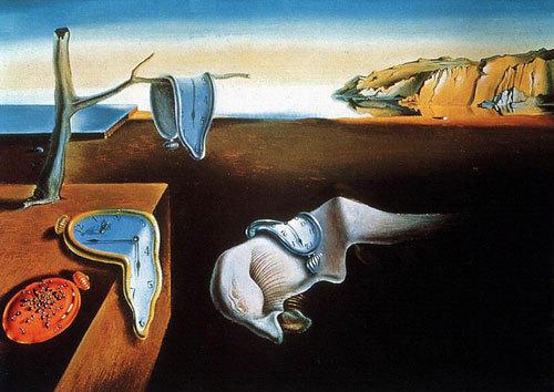   《时钟》 萨尔瓦多 达利的超现实主义绘画作品