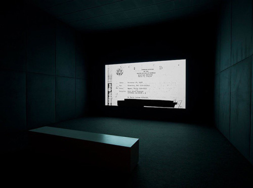 史蒂夫·麦奎因，《片尾字幕》（End Credits ，2012）　　图片：The Whitney Museum of American Art