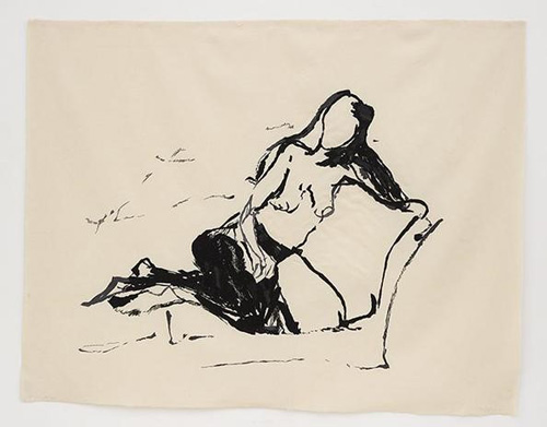 翠西·艾敏，《只是等你》（Just Waiting For You ，2015）　图片：Lehmann Maupin， New York