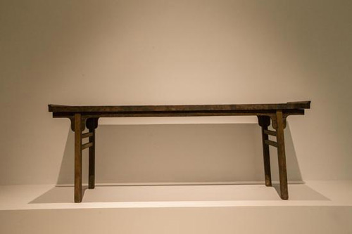 独板条案 14~15世纪 榉木 222x56x84cm