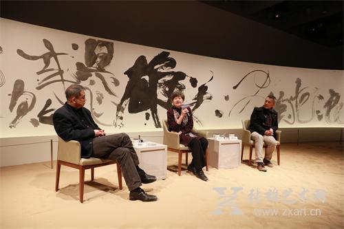 开幕式对谈现场