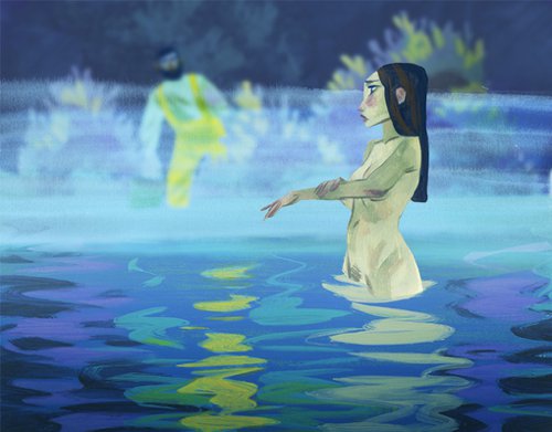 充满故事性的美式插画作品