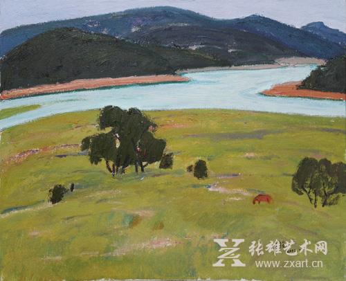 《阿龙原来的家》70X80CM
